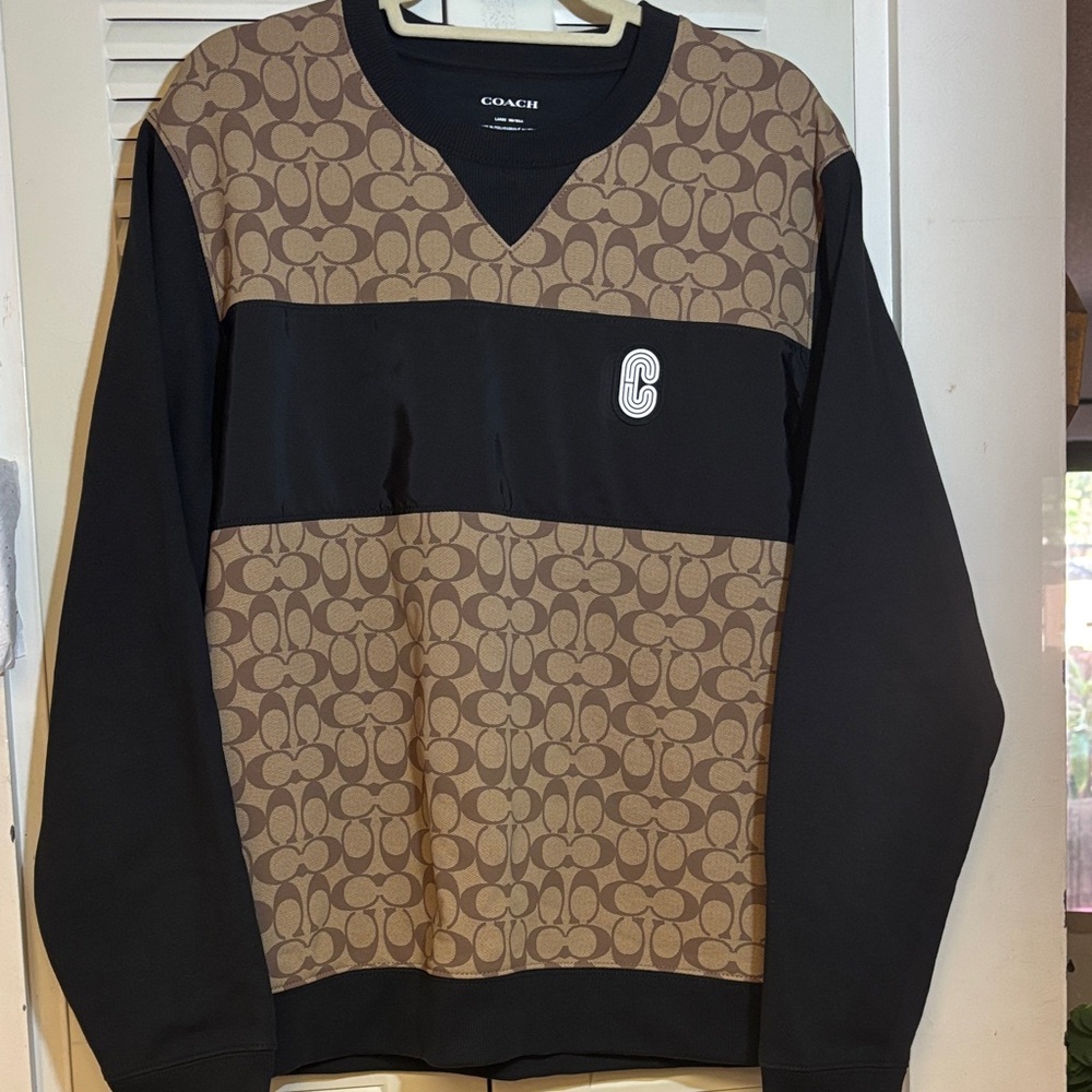 Coach Signature Crew Sweatshirt